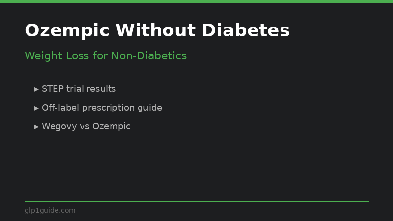 Ozempic para perda de peso sem diabetes - caneta de receita e balança