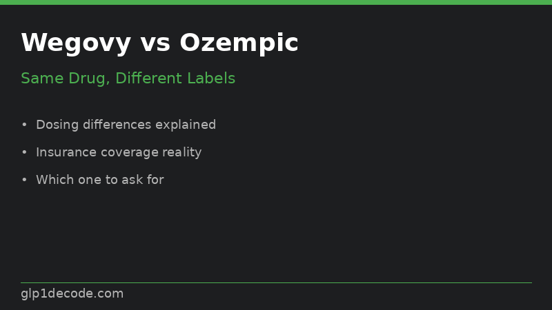 glp 1 and ozempic difference Is GLP-1 the Same as GLP-1 vs Ozempic: Clinical Differences